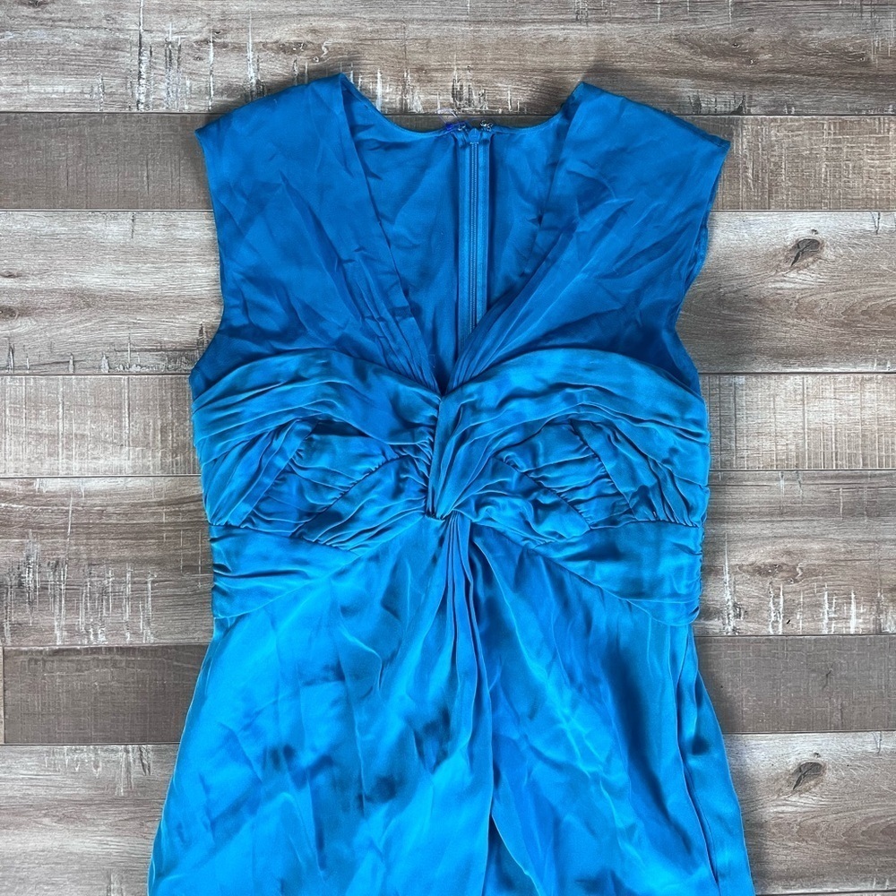 3.1 Phillip Lim Mesh and Silk blue cocktail dress size 8 - Picture 2 of 6